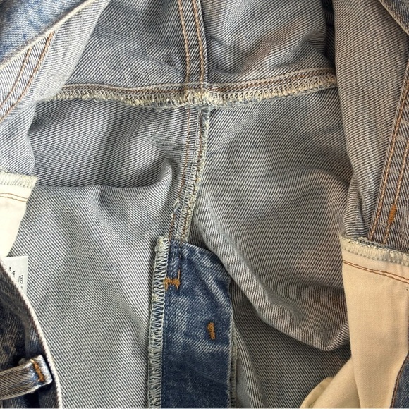 NWOT Agolde Ellis Trouser Wide Leg Baggy Lyocell Recycled Nylon Pleated Jeans - Picture 12 of 12